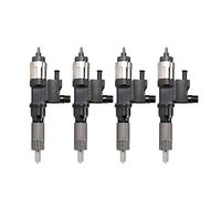 4 PCS Diesel Common Rail Fuel Injector Compatible with Isuzu NPR NPR-HD .8L 5.2L 2001 2002 2003-2007 095000-5471 0950005471 095000 5471