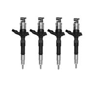 4 Pcs Diesel Fuel Injectors Compatible for Toyota Hilux 1KD 2KD 2.5 D 23670-30400 295050-0460 295050-0461 23670-0L090 2367009350 2367039365