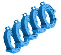 4 Pcs Dog Calming Collars, Blue Pheromone Anxiety Relief for Dogs, Adjustable Soothing Stress Collar for Separation, 24.5 in / 63.5 cm Fits, Pet Supplies