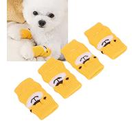 4 Pcs Dog Elbow Protector for Pet Elbow Dysplasia, Shoulder Dislocation, Offers Elbow Support, Suit Taper Collar Alternative, Helps Wound Healing, Prevents Licking and Biting (XL)