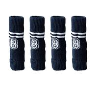 4 Pcs Dog Socks Knitted Knee Pads Knee Protector for Indoor Wearing Knit Pet Socks Multiple Sizes Pet Dog Pads to Licking for Small Dogs Boy Girl