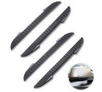 4 Pcs Door Edge Protector, Black Universal Car Door Protection Bumper for Protection against Scratches Anti Collision Strips for All Car and Truck Doors