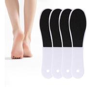 4 Pcs Double-Sided Foot File Foot Rasp File Dead Skin Remover Foot Scrubber Hard Skin Remover Foot Care for Wet and Dry Cracked Feet
