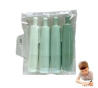 4 Pcs Double Sided Tape Pens,Glue Tapes Roller,Adhesive Correction Tip Press Glue Pen,Scrapbook Supplies,Retractable Correction Strong Tape For School Home Office Card Photo Album Crafting Projects