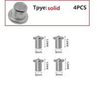 4 Pcs Dowel Centre Point Set for Wood Timber, 6/8/10/12mm Hole Alignment Tool with Chrome-Plated Steel Pins, Compatible with Hard and Soft Wood