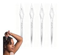 4 Pcs Dreadlock Interlocking Tool Crochet Hook - Hair Braiding Tool for Locs, Interlocks & Sisterlocks, Ideal for at-Home Dread Care & Professional Styling