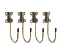 4 Pcs Drill Holder Belt Hooks with 180 Degree Rotating Metal Hook, Suitable for Left or Right Hand Users, Compatible with Cordless Drills and Garden Tools (A)