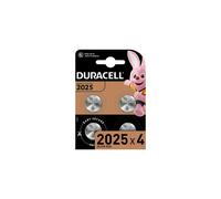 4 pcs Duracell CR2025 3V Lithium Coin Cell Battery 2025 DL/BR2025 Expiry 2027 UK