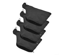 4 Pcs Dust Collection Bag for Miter and Table Saws, Adjustable 1.7 to 2.3 Inch Opening, Wired Stand Design with Flexible Hood, Efficient Sawdust Management for Woodworking Projects
