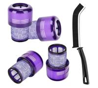 4 Pcs Dyson V15, V11 & SV14 Vacuum Filter Replacement | Compatible with Absolute, Animal & Detect Absolute Models - Part #DY-970013-02