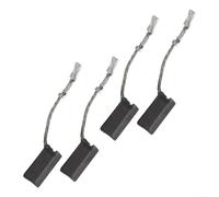 4 Pcs E64 Carbon Brush 6x10x17mm for Bosch GWS12-125S GWS12-150SE 1200W Angle Grinder with Spring Wire Self-Stop Replacement Part