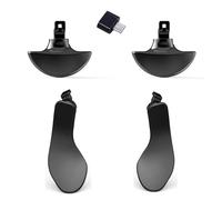 4 Pcs Edge Controller Paddles for PS5 Edge Controller Paddles for PS5 Edge, Metal Back Button for PS5 Edge Controller (Black) Type-C Convertor
