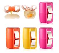 4 PCS Egg Shell Opener, Eggs Crackers Tool, Handheld Eggs Separator, for Hard Boiled Eggs Egg Cracker Separator Tool Handheld Eggshell Opener for Home Kitchen Use Eggs Separator Cracker