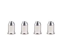 4 Pcs Electric Bass Guitar String Mounting Ferrules Bushing For Thru Body Parts String Ferrules