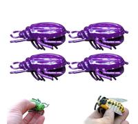 4 Pcs Electric Walking Insect Cat Toy, Interactive Mini Moving Toy for Cats, Insects Walking Bug Game Toys for Boys and Girls, Educational Playset