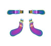 4 Pcs Elite Control Paddles for Xbox One Elite, Elite Controller Metal Paddles for Xbox One Elite Series 2, Elite 2 Core Controller Paddles for Xbox Elite Series 2 (Rainbow)