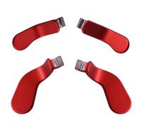 4 Pcs Elite Controller Paddles for Xbox Elite Controller Series 2,Metallic Interchangeable Paddles Hair Trigger Locks Replacement Parts for Xbox Elite Series 2 Core(Red)