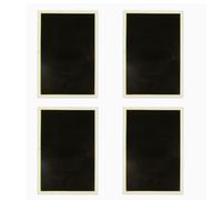 4 Pcs Engraving Color Paper, 15.3 x 10.6 Inches Engraving Marking Color Papers, Laser Engraving Marking Paper for Glass Metal Ceramics DIY Crafts Metal Laser Cutting and Engraving ( Black )