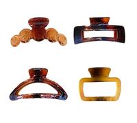 4 Pcs Exquisite Hair Clips,claw Clip Hair Accessories for Women and Girls,large Claw Clips, Non Slip Hair Claw Clip for Thick Hair,a Symphony of Style and Elegance,an Unparalleled Chic Look