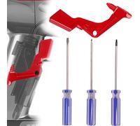 4 PCS Extra Strong Trigger Power Switch Button for Dyson V11 Including 1 Switch Button Trigger Replacement 3 Screwdrivers with Dyson V11 Parts for V10 V11 Flexible Switch Button Repair Tool For Home