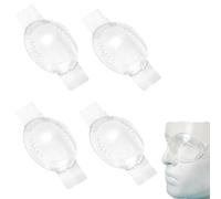 4 PCS Eye Shield After Cataract Surgery, Cataract Eye Shield, Eye Patches for Adults, Eye Patch, Eye Shield,Clear Eye Patch Eye Shield After Cataract Surgery Eye Shield with Small Hole Eye Shields