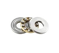 4 Pcs F2.5-6M 3-8 4-8 4-9 4-10 5-11 6-11 6-12 6-14 8-16 Mini three-in-one plane thrust ball bearing thrust bearing(F8-22M 8X22X7)