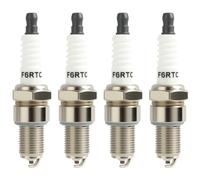 4 Pcs F6RTC Spark Plug Replacement for Lawn Mowers, Snow Blowers, Automobiles, Spark Plug for Torch Compatible with Bosch WR6DC WR7DC2 Champion 415 Denso T02 MTD 951-1029 Improved Engine Performance