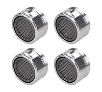 4 Pcs Faucet Filter Replacement Insert, Tap Aerators 24mm Mesh-Tap Head Faucet Aerator Replacement Part, Water Saver Tap Filter Nozzle for Kitchen Sink, Bathrooms, Toilets, Restaurants