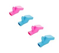 4 Pcs Faucet Water Tap Extender Spout for Kids,Toddlers,and Babies Safe, Easy to Install Sink Extender for Your Home Bathroom or Kitchen Kids Bathroom (Pink,Blue)