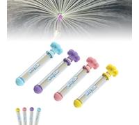 4 Pcs Firework Water Gun - Summer Outdoor Water Squirter, Fun Pull-Out Waterguns, Fireworks Water Spray Toy for Beach Pool Party Family Gatherings Garden, Small