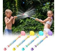 4 PCS Firework Water Sprayer,Fireworks Water Pistols for for Kids & Adults, Romantic Firework Water Pistol, Pull-Out Water Blaster for Pool Beach Backyard Summer Water Fight