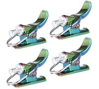 4 PCS Fishing Casting Triggers, Colorful Cannon Surf Fishing Trigger Assist with Cable Ties, Fixed Spool Casting Aid for Sea Shore Beach Fishing