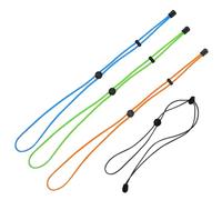 4 Pcs Fishing Graph Cover Straps, Thickened Adjustable Elastic Bungee for Fish Finder, Wear Resistant Sonar Detector Protection Bands, 8.3 in to 39.4 in, Multicolor