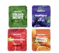 4 PCS Flavoured Inner Filter Packs, Flavoured Air Inner Filter for Meditation Necklaces, Blueberry, Orange, Strawberry Flavours, Soft Cotton Core Natural Essential Oil, Ideal for Meditation