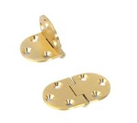 4 Pcs Flip Panel Butler Hinges 90 Degree Flap Solid Brass Hinge for Folding Furniture(Solid Brass)