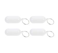 4 Pcs Floating Keychains with Smooth Surface and Abs Material, Delicate and Simple Design, for Playing Water Sports and Bag Hanging, for Those Who Love Water Activities