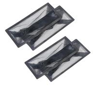 4 Pcs Floor Register Filter, 4 x 10 in Vent Covers Trap, Home Air Vent Filter Mesh, Prevents Clogging, Keeps Valuables Safe, Floor Vent Screen Net