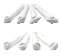 4 Pcs Flower Dotting Tools Mandala Dot Art Tools for Rocks, 3D Printed Art Stamp Pens for Rock Painting, Canvas Crafts and Embossing