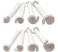 4 Pcs Flower Dotting Tools Mandala Dot Art Tools for Rocks, 3D Printed Art Stamp Pens for Rock Painting, Canvas Crafts and Embossing