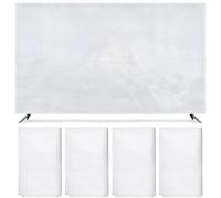 4 Pcs Foam Flat Screen TV Cover for Moving Fits Up to 55'' x 32'' TV Display Screen Protector for Protection During House Moving, Storing, Painting or Home Renovation Packing Cushioning Supplies