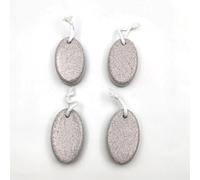 4 Pcs Foot Stone Skin Polishing Stone 4 Pieces Large Pumice Stone for Feet and Hands Natural Foot File and Callus Remover for Skin Exfoliation