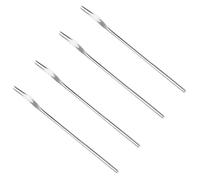 4 pcs for Small Travel Long Fruit Home Practical Tiny Portable Tasting Handle Prong Kitchen Cocktail Steel Stainless Dinner Banquet Forks Bar Teeth Accessory Pickle Fork,Dessert Forks,Cake Forks