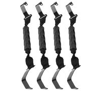 4 Pcs Front and Rear Roof Roll Bar Grab Handles Compatible with JL 4-Door and JT Models 2018-2020