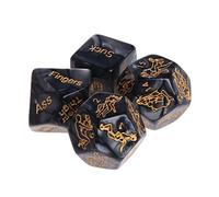4 PCS Fun Acrylic Dice Love Dice Sex Dice Erotic Dice Love Game Toy Couple Gift Game Dices Dice Games For Adults Sex Dice Games For Adults Dice Games For Adults And Families Adult Dice Games For Sex