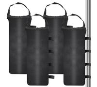 4 Pcs Garden Gazebo Weights Bags, 10L Sandbag Weights for Gazebo Legs, Heavy Duty,Portable Windproof Canopy Sandbags for Gazebos, gGazebo Water Weight Bags for Outdoor Pop-Up Tents Canopies