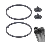 4 Pcs Gasket Replacement for VOLTRX Electric Protein Blender Shaker Bottle 24oz, Silicone Sealing Ring Gaskets, Leak-Proof Seal Stopper Part Accessories for Spout Lid BPA-Free