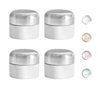 4 Pcs Gel Nail Polish Set, Builder Gel for Nails, Polygel Nail Kit, Glitter Nail Polish 8 ml