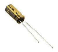 4 pcs. Gold audio electrolytic filter capacitor 470uF 100V 85°C 18x37