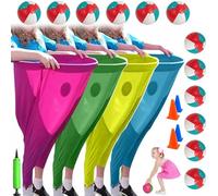 4 PCS Granny Pants Yard Game, Ultimate Backyard Party Game! Granny Pants Giant Outdoor Recreational Tossing Games, Engaging Yard Games for All Ages