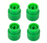 4 Pcs Green Plastic Guitar Barrel Switch Tip - 3 Way Pickup Selector Knob for U.S. & Import Tele Telecaster, Ideal for Guitar Repairs, Upgrades & DIY Projects
